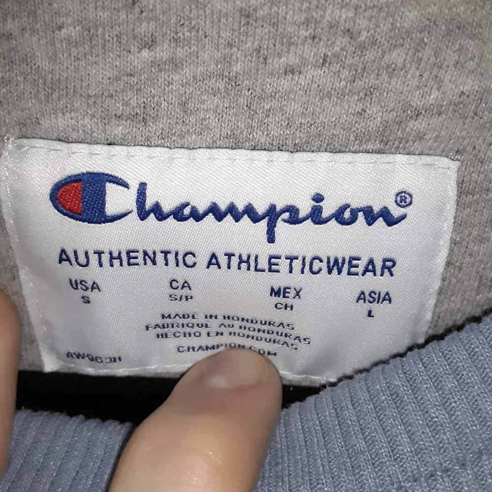 Champion Unisex Purple Sweater Size S - Picture 2 of 4